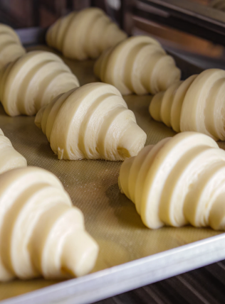 Baker at work