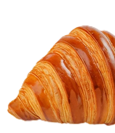 A handcrafted Saha croissant